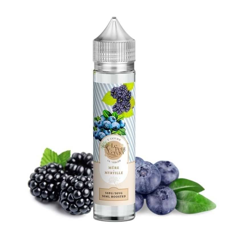 Mûre / Myrtille 50ml - Le petit verger